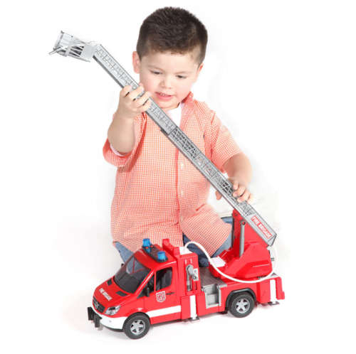 Bruder Mercedes Benz Sprinter Fire Engine With Ladder And Waterpump 1:16 Scale