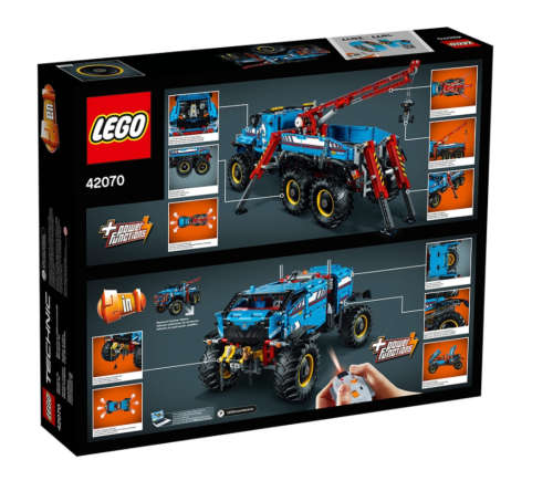 Lego 42070 Technic 6x6 All Terrain Tow Truck (Discontinued by Manufacturer 2017) Collectors Grail