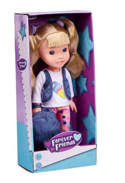 Forever Friends 14 Inch (35.5 cm) Doll With Backpack