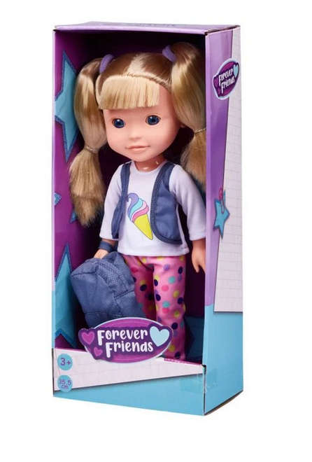 Forever Friends 14 Inch (35.5 cm) Doll With Backpack