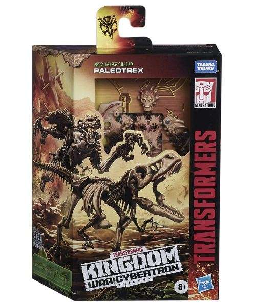 Transformers Generations War for Cybertron: Kingdom Deluxe WFC-K7 Paleotrex Fossilizer Action Figure