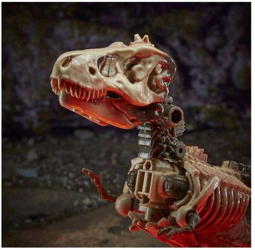 Transformers Generations War for Cybertron: Kingdom Deluxe WFC-K7 Paleotrex Fossilizer Action Figure