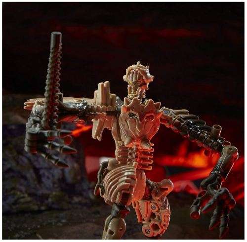 Transformers Generations War for Cybertron: Kingdom Deluxe WFC-K7 Paleotrex Fossilizer Action Figure