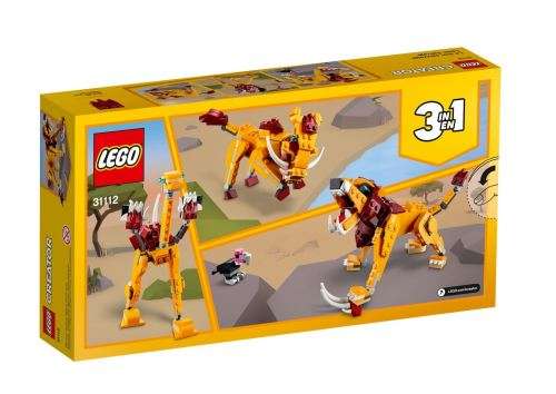 LEGO 31112 Creator 3 in1 Wild Lion (Discontinued by Manufacturer 2021)