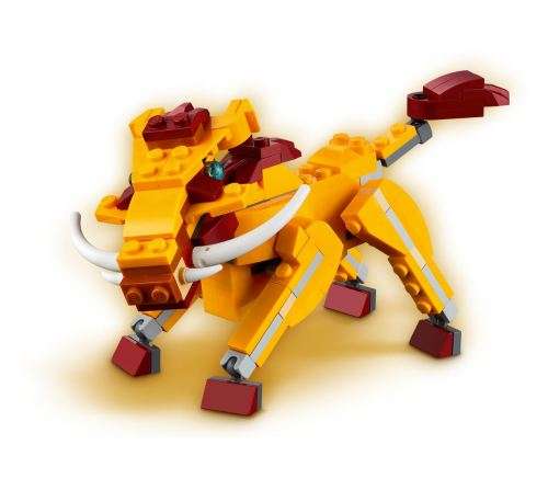 LEGO 31112 Creator 3 in1 Wild Lion (Discontinued by Manufacturer 2021)