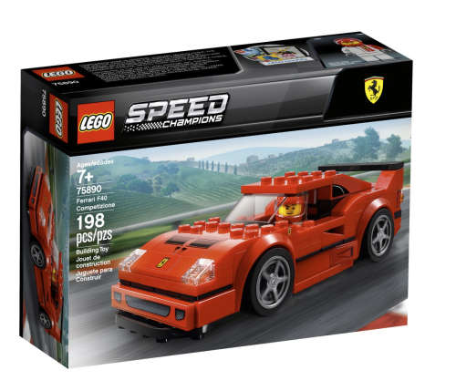 LEGO 75890 Speed Champions Ferrari F40 Competizione (Discontinued by Manufacturer)