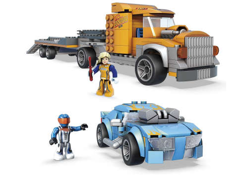 Mega Construx Hot Wheels Twinduction Hauler Pack Construction Set