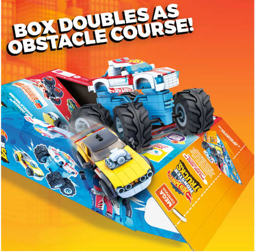Mega Construx Hot Wheels Rodger Dodger & Hot Wheels Racing Construction Set