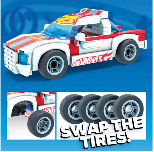 Mega Construx Hot Wheels Rodger Dodger & Hot Wheels Racing Construction Set