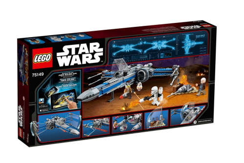 Lego 75149 Star Wars Resistance X-Wing Fighter (Discontinued by Manufacturer 2016)