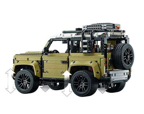 LEGO 42110 Technic Land Rover Defender 4x4 Set (Discontinued by Manufacturer)