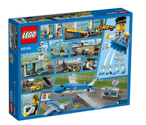 LEGO 60104 City Airport Airport Passenger Terminal (Discontinued by Manufacturer) Collectors Grail