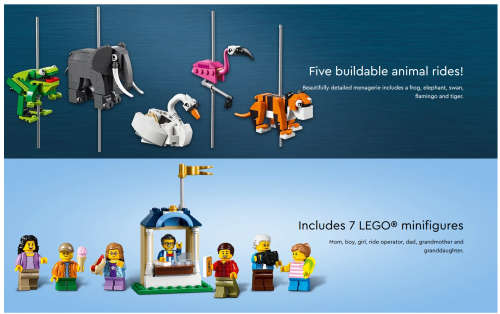 LEGO 10257 Creator Expert Carousel (Discontinued by Manufacturer 2017) Collectors Grail