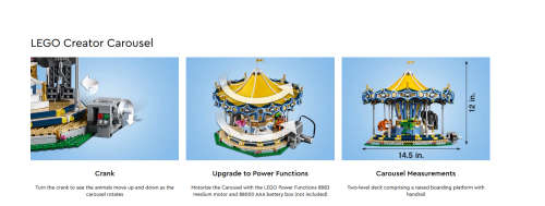 LEGO 10257 Creator Expert Carousel (Discontinued by Manufacturer 2017) Collectors Grail