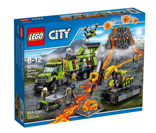 LEGO 60124 City Volcano Exploration Base