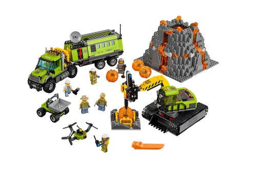 LEGO 60124 City Volcano Exploration Base