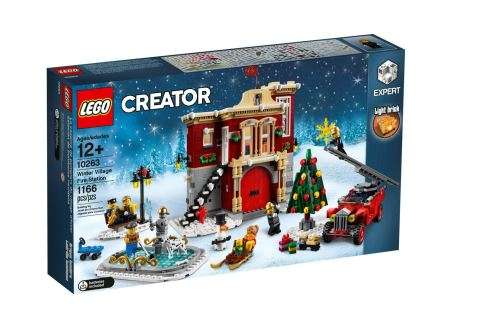 LEGO 10263 Creator Expert Winter Village Fire Station(Discontinued by Manufacturer 2018)Hard-to-find