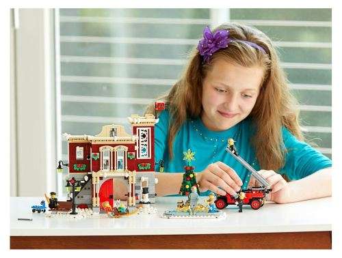 LEGO 10263 Creator Expert Winter Village Fire Station(Discontinued by Manufacturer 2018)Hard-to-find