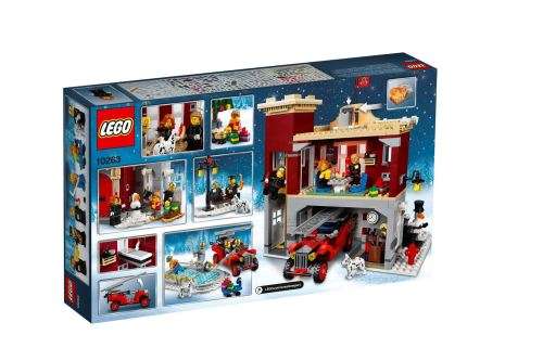 LEGO 10263 Creator Expert Winter Village Fire Station(Discontinued by Manufacturer 2018)Hard-to-find