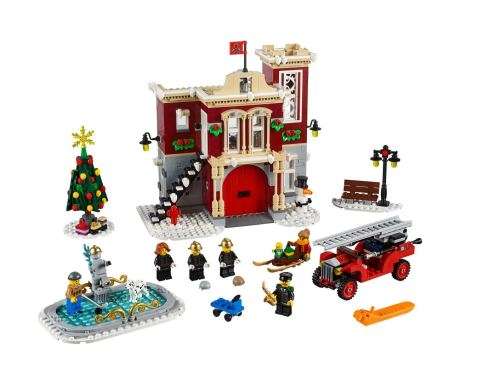 LEGO 10263 Creator Expert Winter Village Fire Station(Discontinued by Manufacturer 2018)Hard-to-find