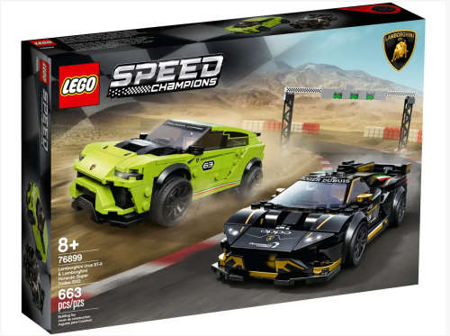 LEGO 76899 Lamborghini Urus ST-X & Lamborghini Huracán Super Trofeo EVO
