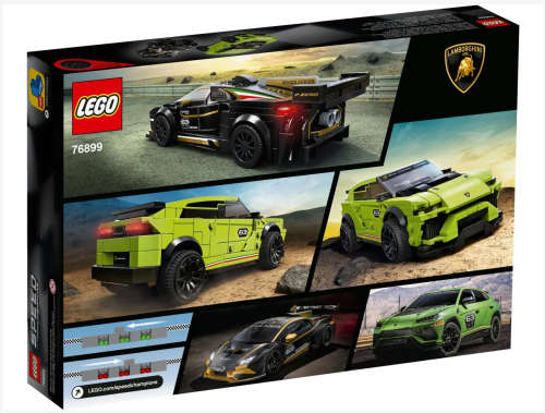 LEGO 76899 Lamborghini Urus ST-X & Lamborghini Huracán Super Trofeo EVO