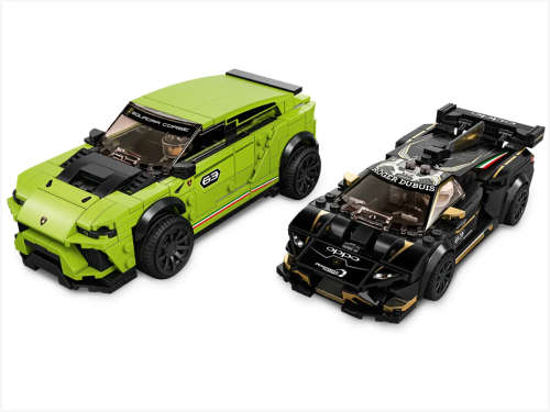 LEGO 76899 Lamborghini Urus ST-X & Lamborghini Huracán Super Trofeo EVO