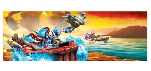 XBox 360 Skylanders Superchargers - Starter Set Dark Edition - Collectors (New) Rare