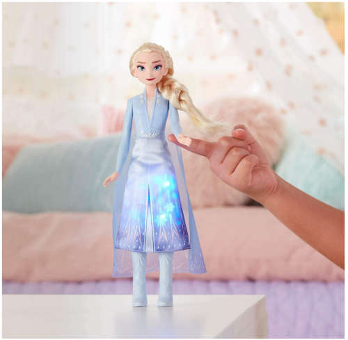 Disney Frozen Elsa Magical Swirling Adventure Fashion Lights Up Collectible Doll