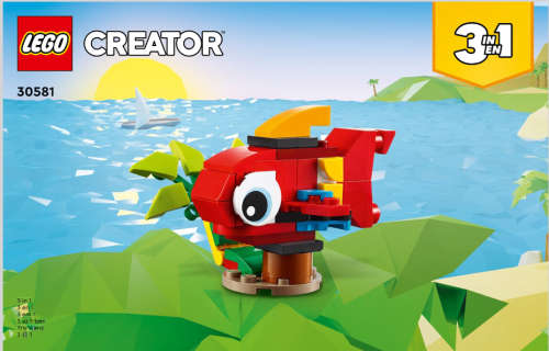 LEGO 30581 Tropical Parrot (3 in 1)