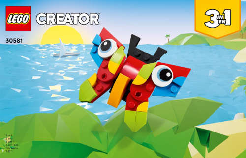 LEGO 30581 Tropical Parrot (3 in 1)