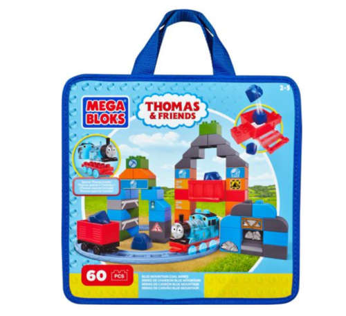 Mega Bloks Thomas & Friends Thomas at The Blue Mountain Coal Mines Collectible (60 Pieces)