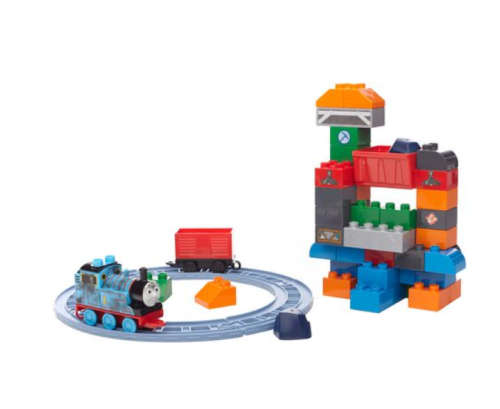 Mega Bloks Thomas & Friends Thomas at The Blue Mountain Coal Mines Collectible (60 Pieces)