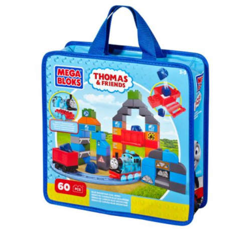 Mega Bloks Thomas & Friends Thomas at The Blue Mountain Coal Mines Collectible (60 Pieces)
