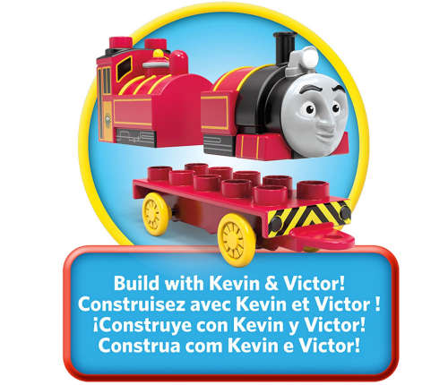 Mega Bloks Thomas & Friends Kevin & Victor Construction Site Collectible (15 Pieces)
