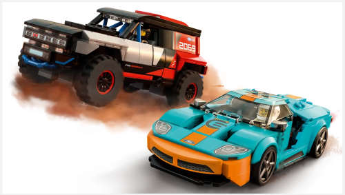 LEGO 76905 Speed Champions - Ford GT Heritage Edition and Bronco R