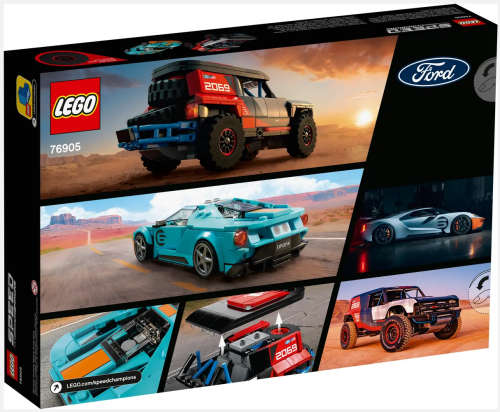 LEGO 76905 Speed Champions - Ford GT Heritage Edition and Bronco R