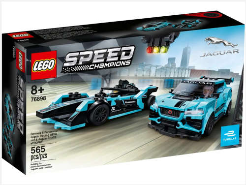LEGO 76898 Formula E Panasonic Jaguar Gen2 Car and I-PACE eTROPHY (Discontinued by Manufacturer)