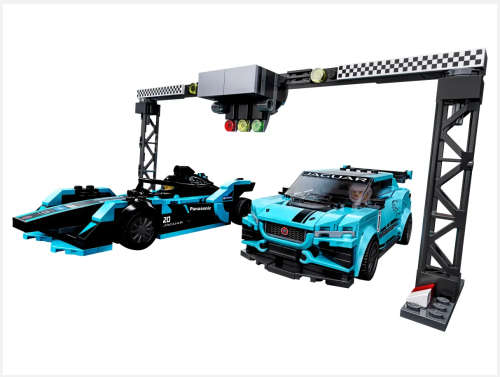 LEGO 76898 Formula E Panasonic Jaguar Gen2 Car and I-PACE eTROPHY (Discontinued by Manufacturer)