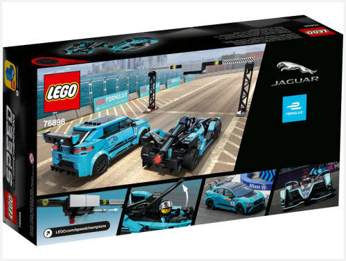 LEGO 76898 Formula E Panasonic Jaguar Gen2 Car and I-PACE eTROPHY (Discontinued by Manufacturer)