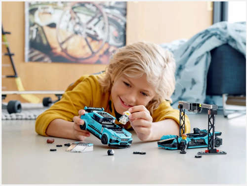 LEGO 76898 Formula E Panasonic Jaguar Gen2 Car and I-PACE eTROPHY (Discontinued by Manufacturer)