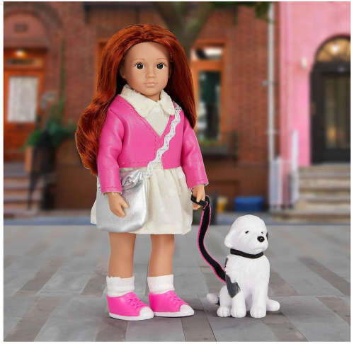 Lori Doll & Pet - Emmelina & English Sheep Pup Otis