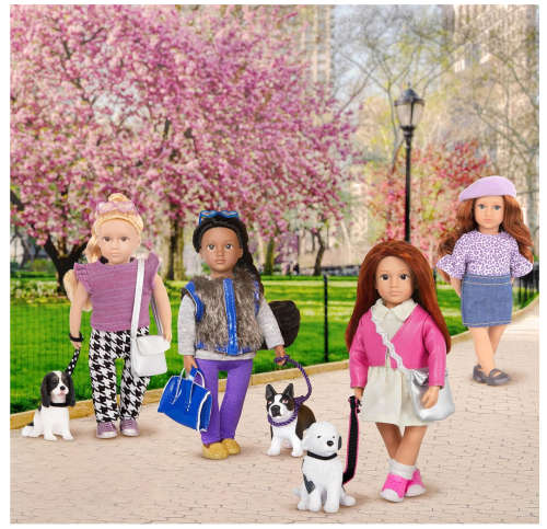 Lori Doll & Pet - Emmelina & English Sheep Pup Otis