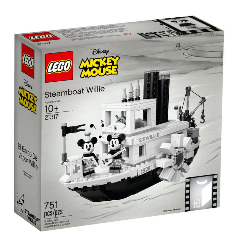 LEGO 21317 Disney Steamboat Willie (Discontinued by Manufacturer)