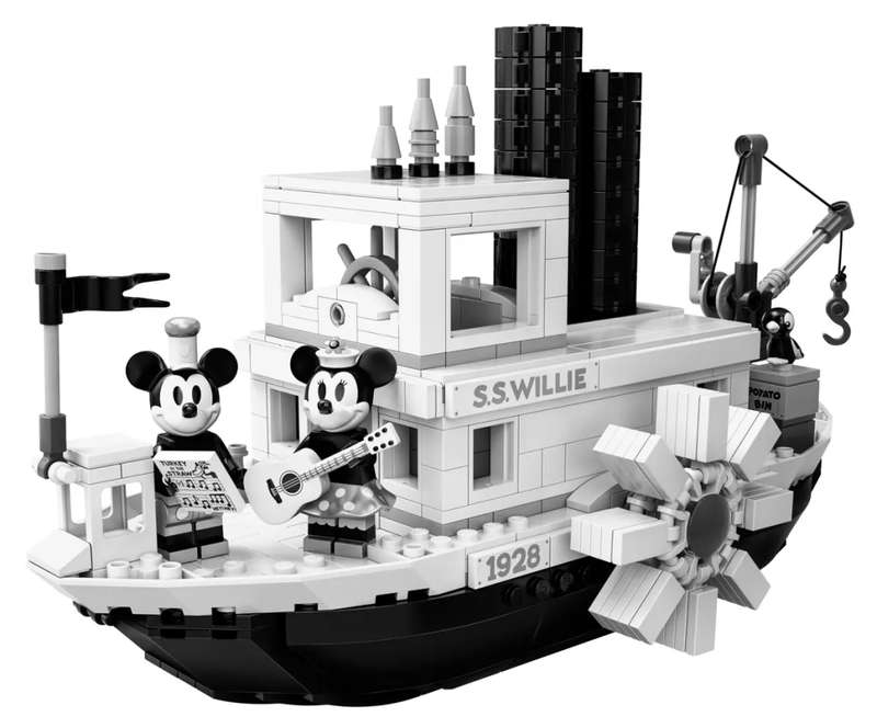 LEGO 21317 Disney Steamboat Willie (Discontinued by Manufacturer)