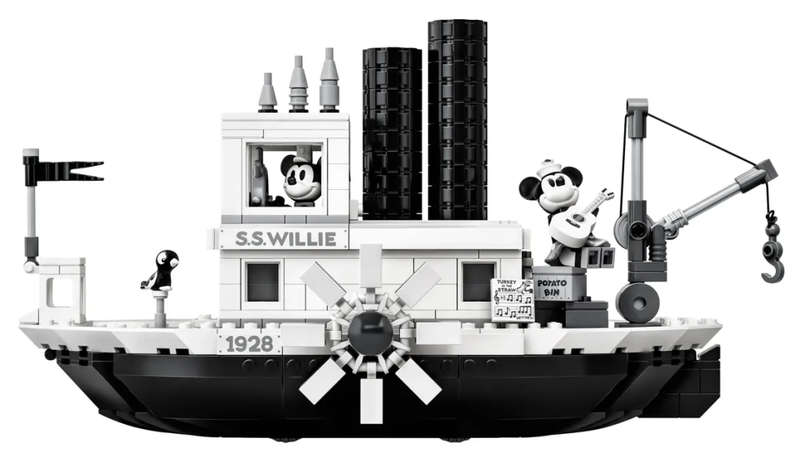 LEGO 21317 Disney Steamboat Willie (Discontinued by Manufacturer)