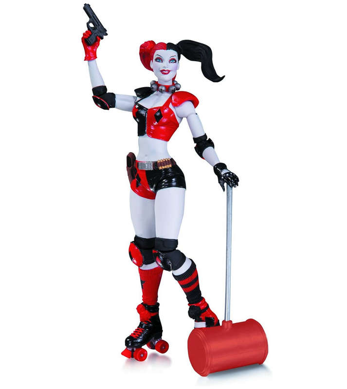DC Comics Super Villains Harley Quinn Action Collectible Figure