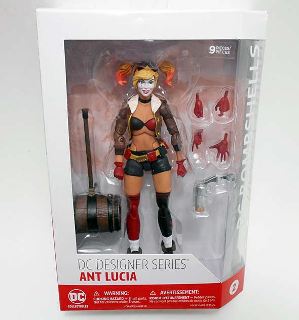 DC Designer Series Bombshells Harley Quinn by Ant Lucia (Collectors Edition) Ultra-rare find