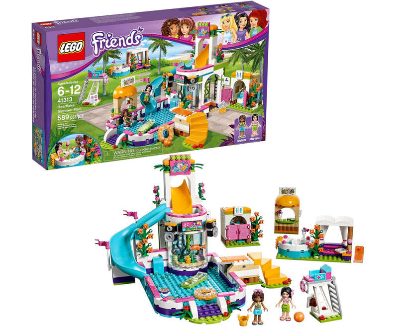 LEGO 41313 Friends Heartlake Summer Pool (Discontinued by Manufacturer 2017) Hard-to-find