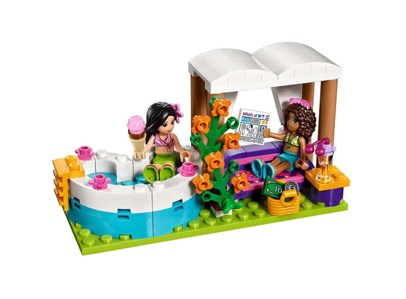 LEGO 41313 Friends Heartlake Summer Pool (Discontinued by Manufacturer 2017) Hard-to-find